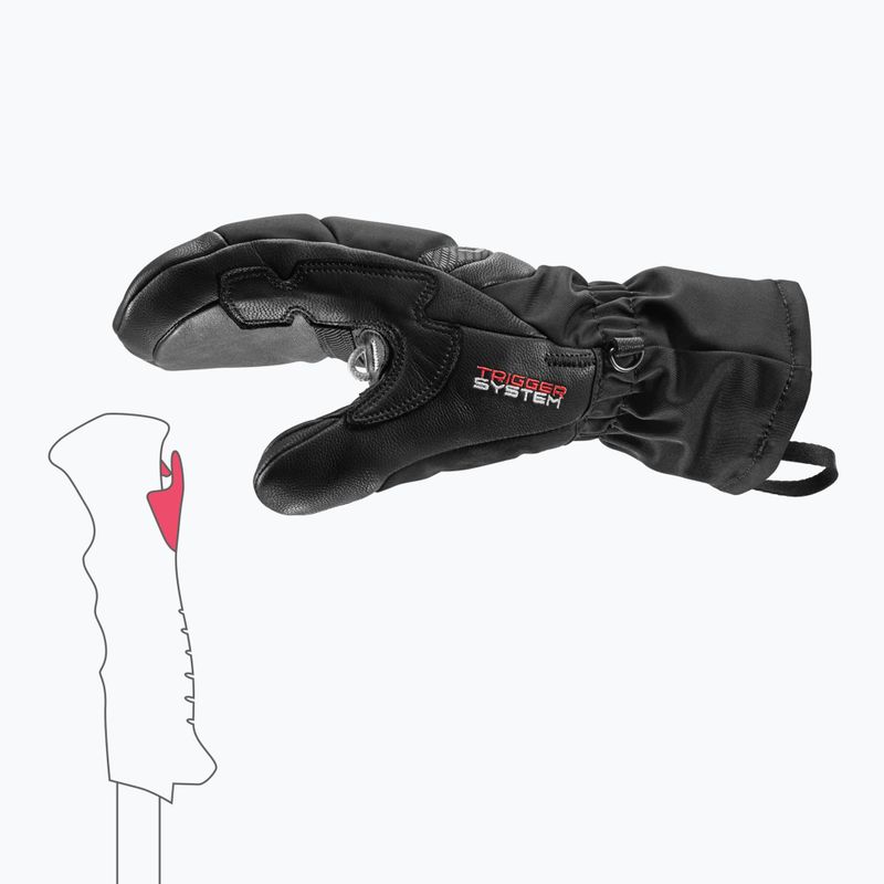 Дамски скиорски ръкавици LEKI Griffin Base 3D Mitt black 9