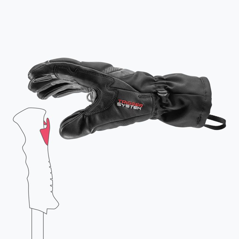 Дамски скиорски ръкавици LEKI Griffin Base 3D black 7