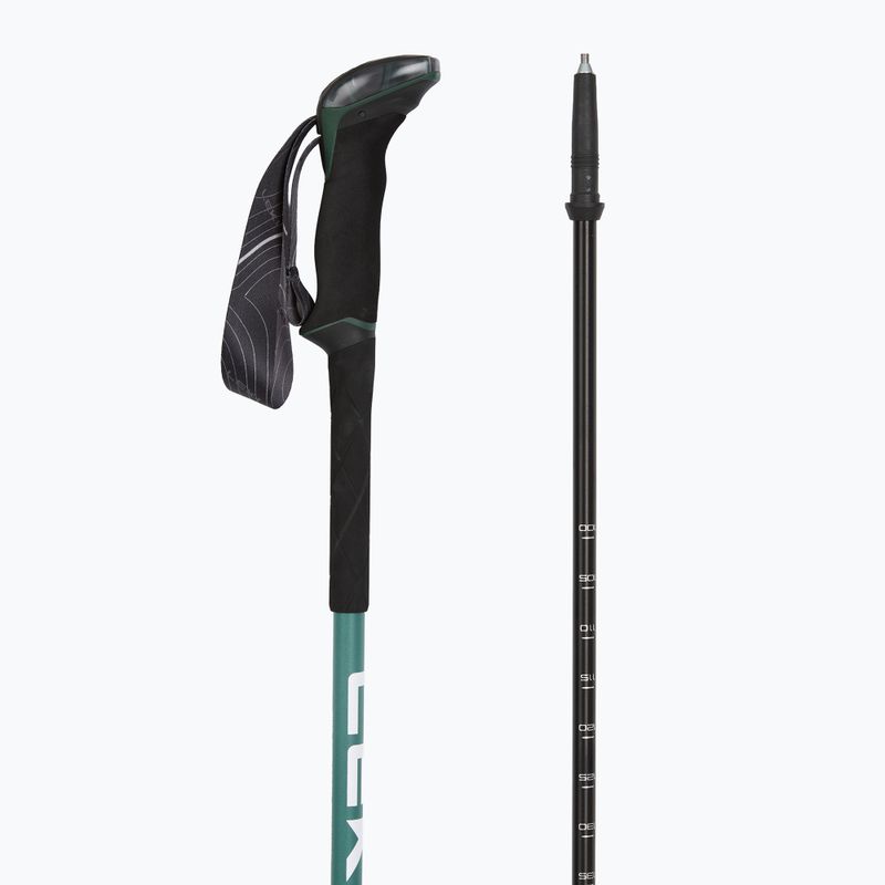 Щеки за трекинг LEKI Makalu Lite malachite green/dark malachite green/white 3