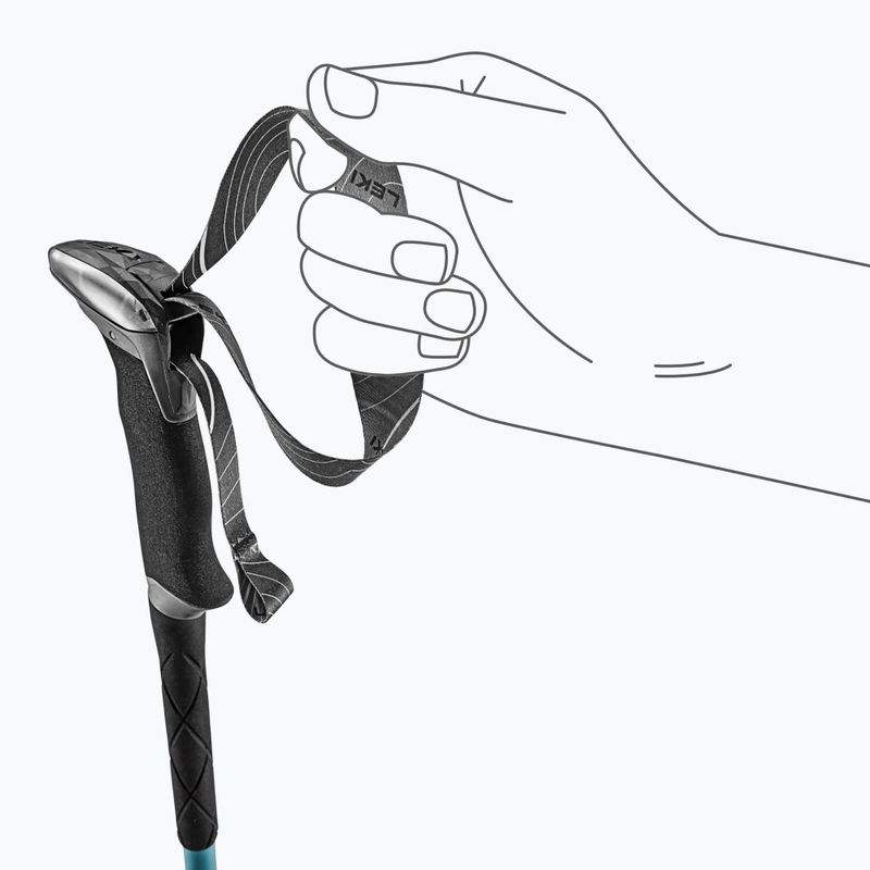 Щеки за трекинг LEKI Makalu Lite AS greenblue light/greenblue dark 6