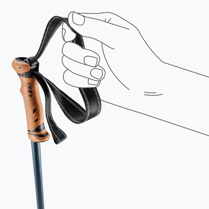 Щеки за трекинг LEKI Legacy Lite AS black/denimblue/white 6