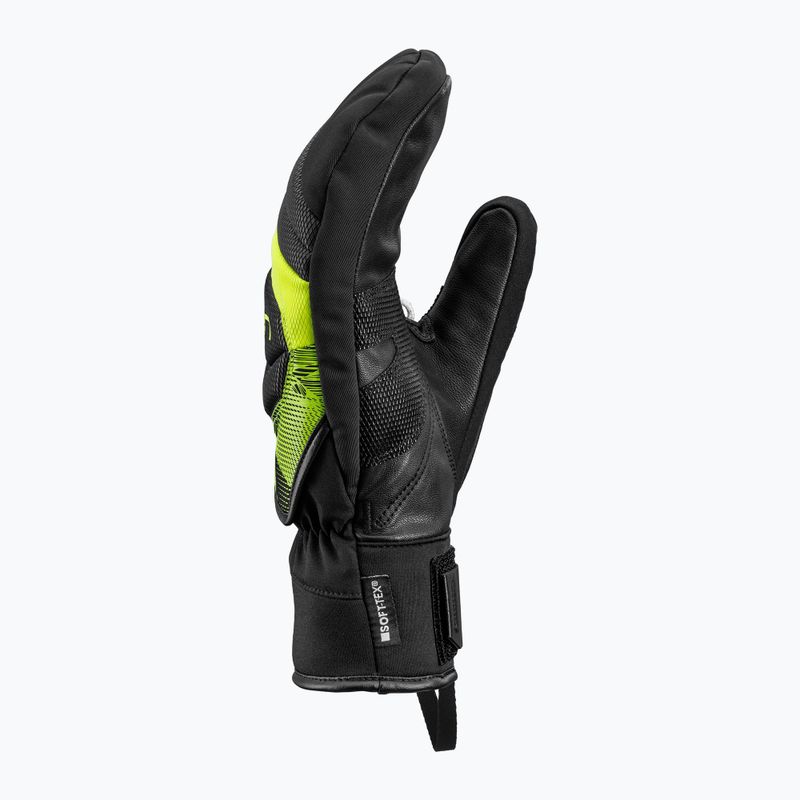 Скиорски ръкавици LEKI WCR Core TR Mitt black/neon yellow 4