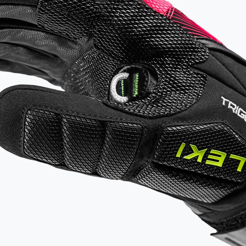 Скиорски ръкавици LEKI WCR Core TR black/neon pink/neon yellow 5