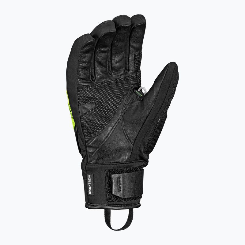 Скиорски ръкавици LEKI WCR Core TR black/neon yellow 3