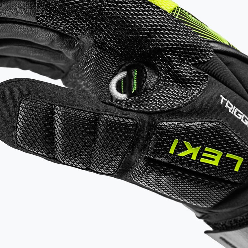 Скиорски ръкавици LEKI WCR Core TR black/neon yellow 4