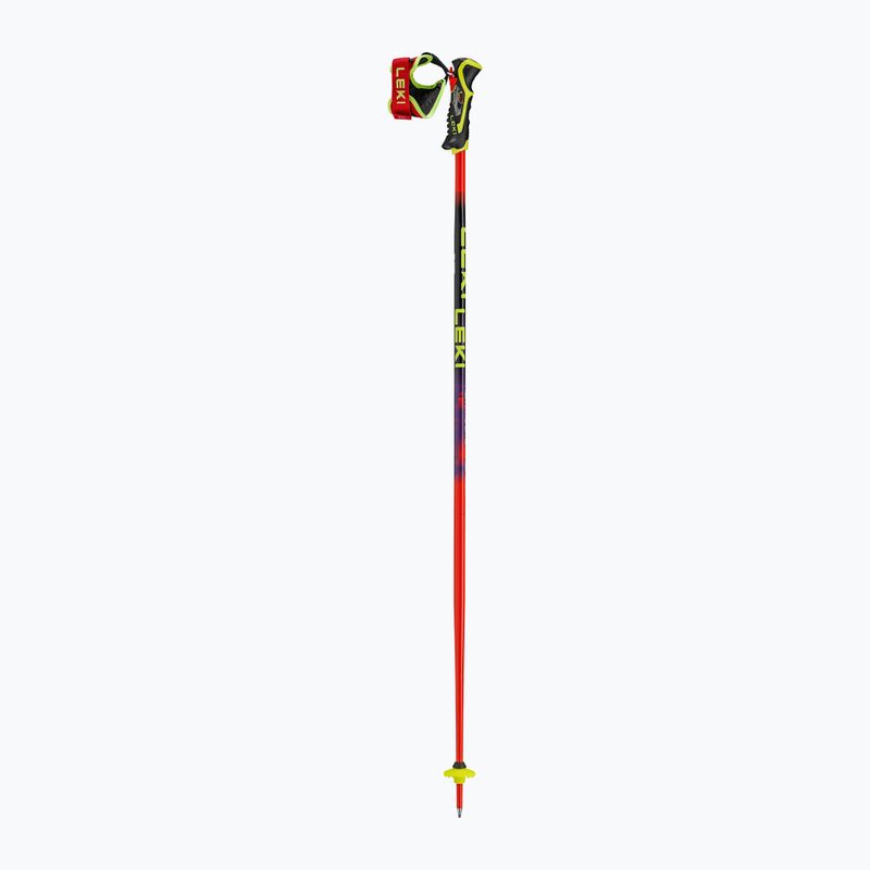 Детски скиорски щеки LEKI WCR Pro Lite SL TR bright red/black/neon yellow 2