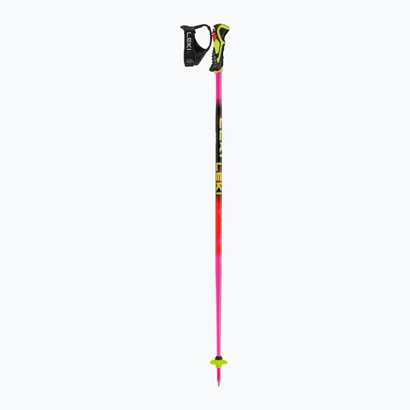 Детски скиорски щеки LEKI WCR Evo Lite SL TR neon pink/black/neon yellow 2
