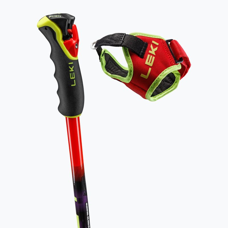 Скиорски щеки LEKI WCR Pro GS TR bright red/black/neon yellow 4
