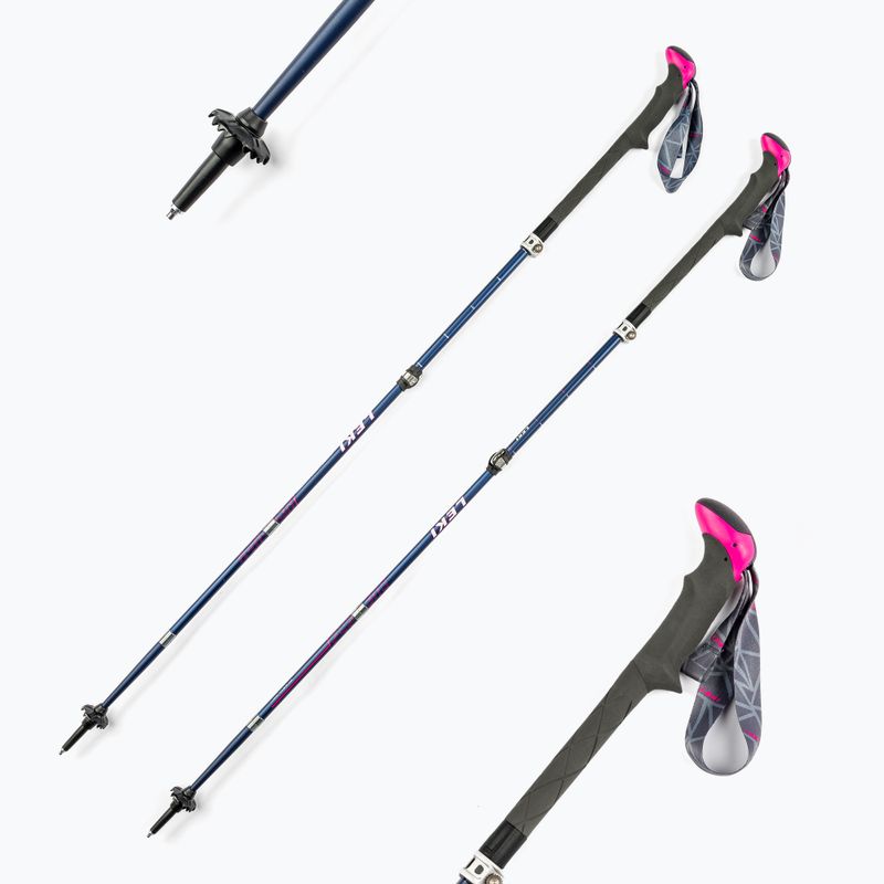 LEKI Micro Vario Carbon походни пръти сини 6492067 7