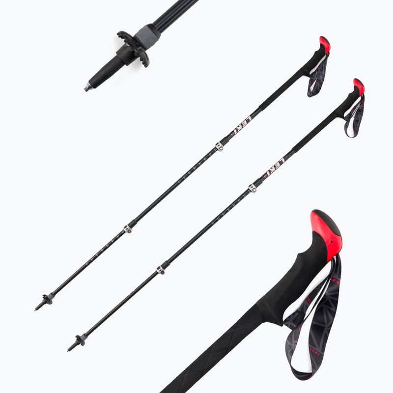 Трекинг пръти LEKI Sherpa XTG AS сиви 6492029 6