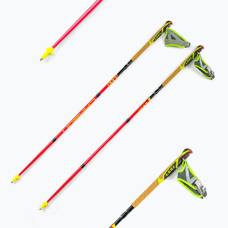 LEKI Micro Trail Pro палки за бягане червени 6492585115 5