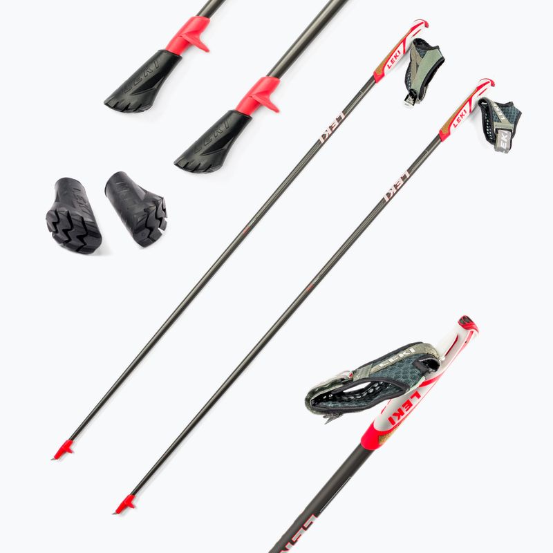 Kije nordic walking LEKI Flash Carbon 65025601115 6