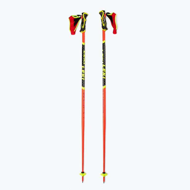 LEKI Wcr Sl 3D ски палки червени 65067481