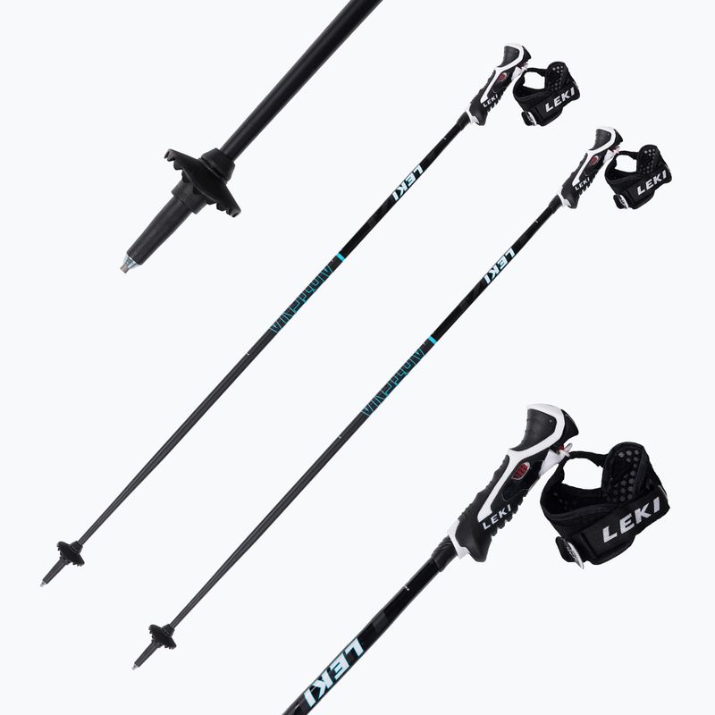 LEKI Artena Airfoil 3D ски палки черни 65067971110 7