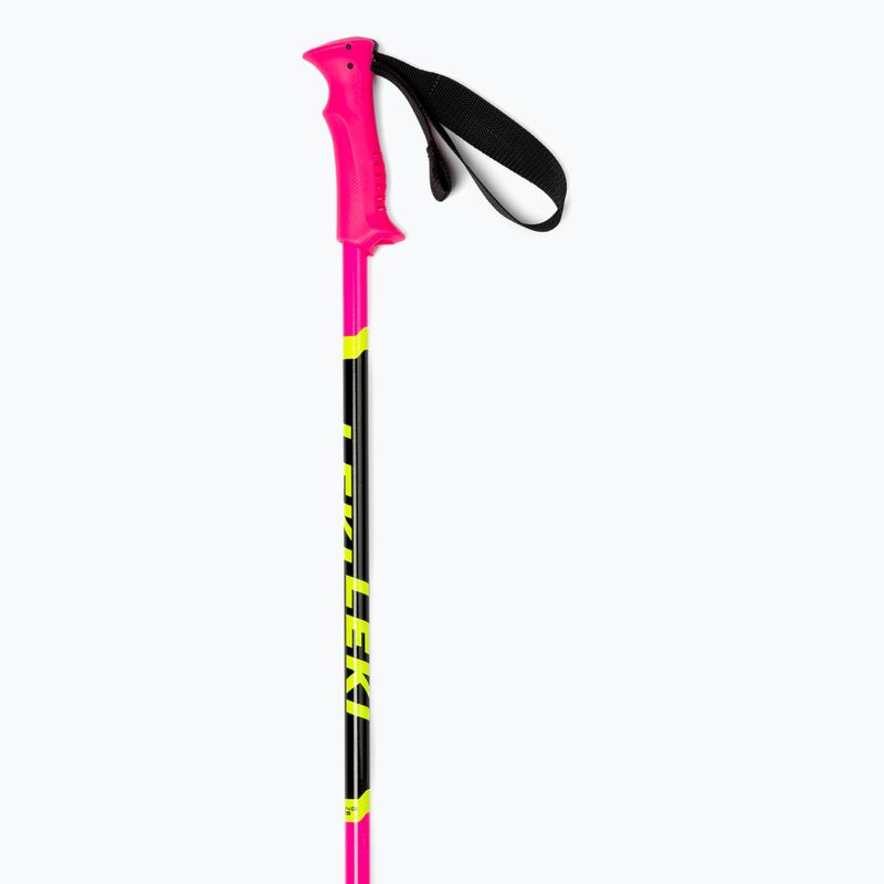LEKI Racing Детски ски палки розови 65044302 2