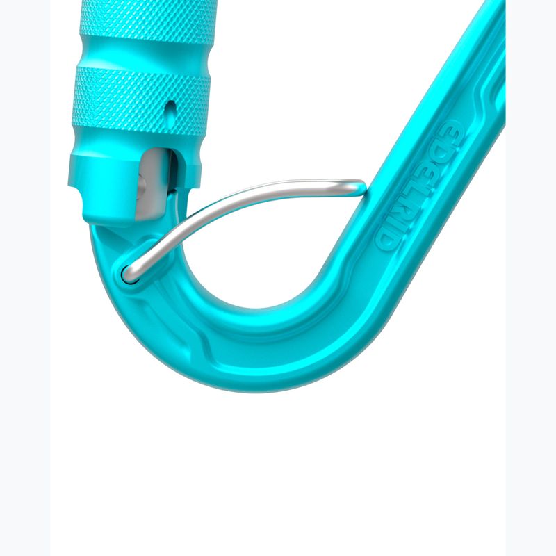 Карабина EDELRID HMS Strike Triple FG II icemint 3