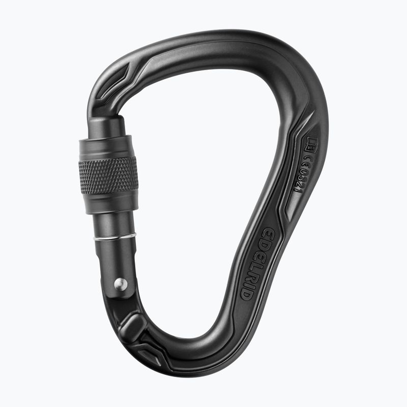 Катерачен карабинер EDELRID HMS Bullet Screw black