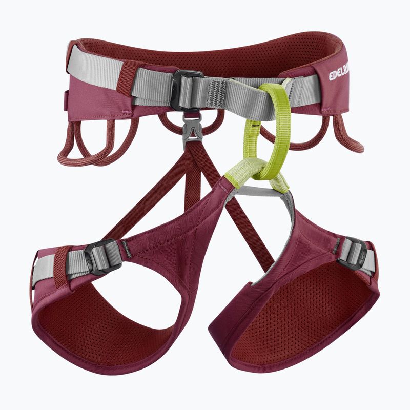 EDELRID Jayne IV сбруя за катерене ревен червен