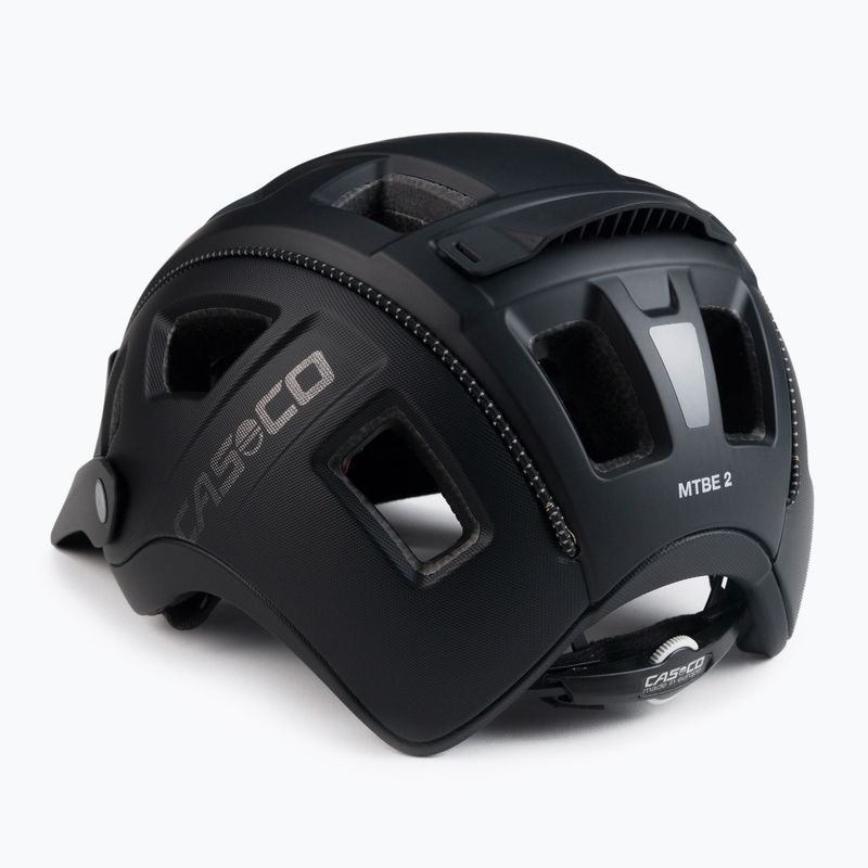 CASCO MTBE 2 велосипедна каска черен мат 4