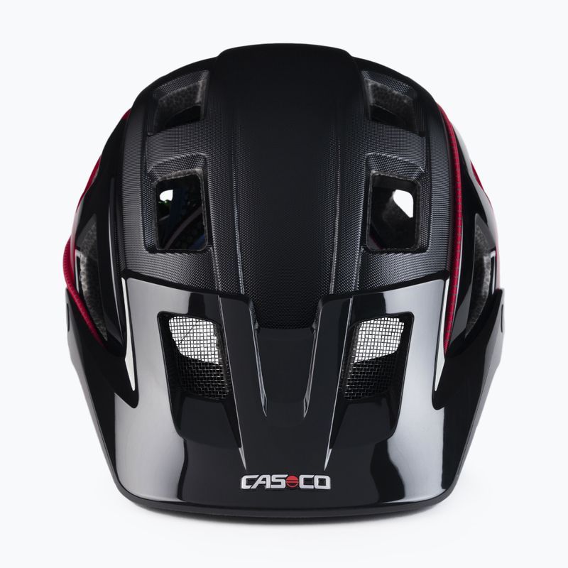 CASCO MTBE 2 велосипедна каска черно-червена 04.1325 2