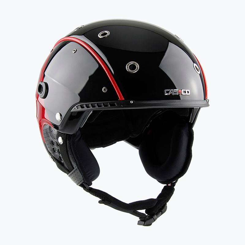 Ски каска Casco SP-4.1 черна / червена