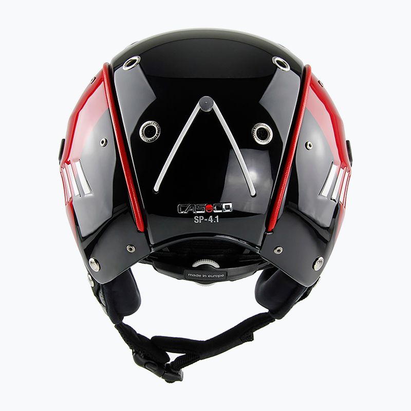 Ски каска Casco SP-4.1 черна / червена 4