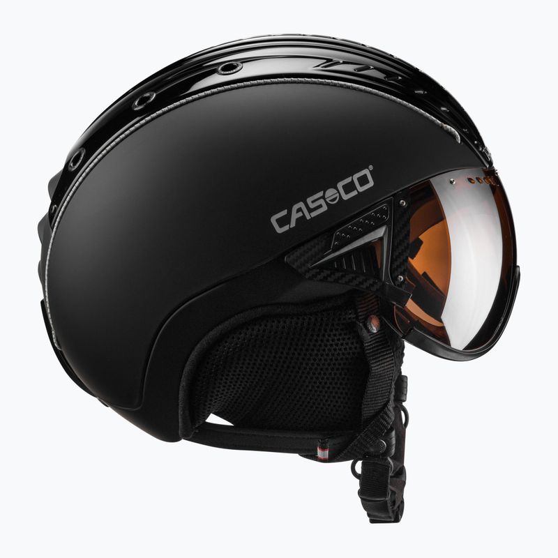 Ски каска CASCO SP-2 Carbonic Visor black 07.3732 4