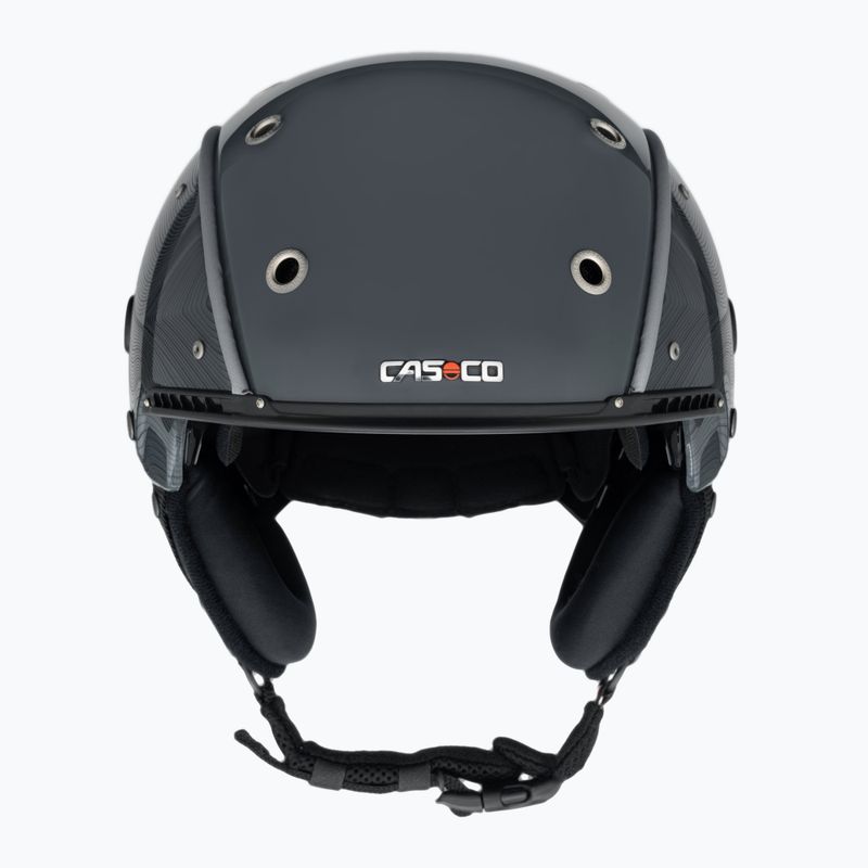 Ски каска CASCO SP-3 сива сойка 2