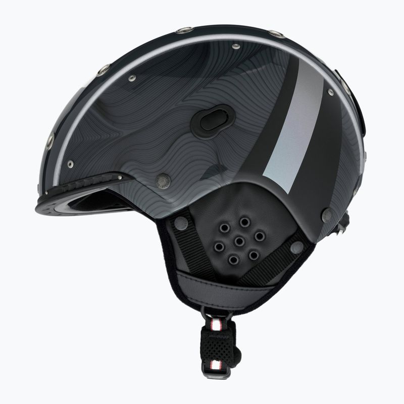 Ски каска CASCO SP-3 сива сойка 5
