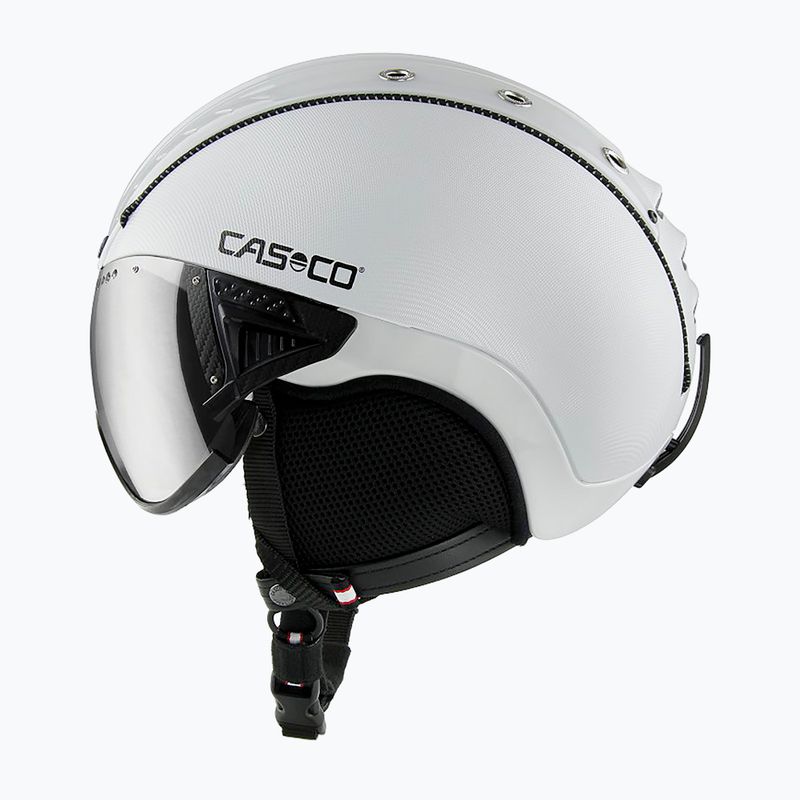 Ски каска CASCO SP-2 Photomatic Visor структуриран бял гланц 6