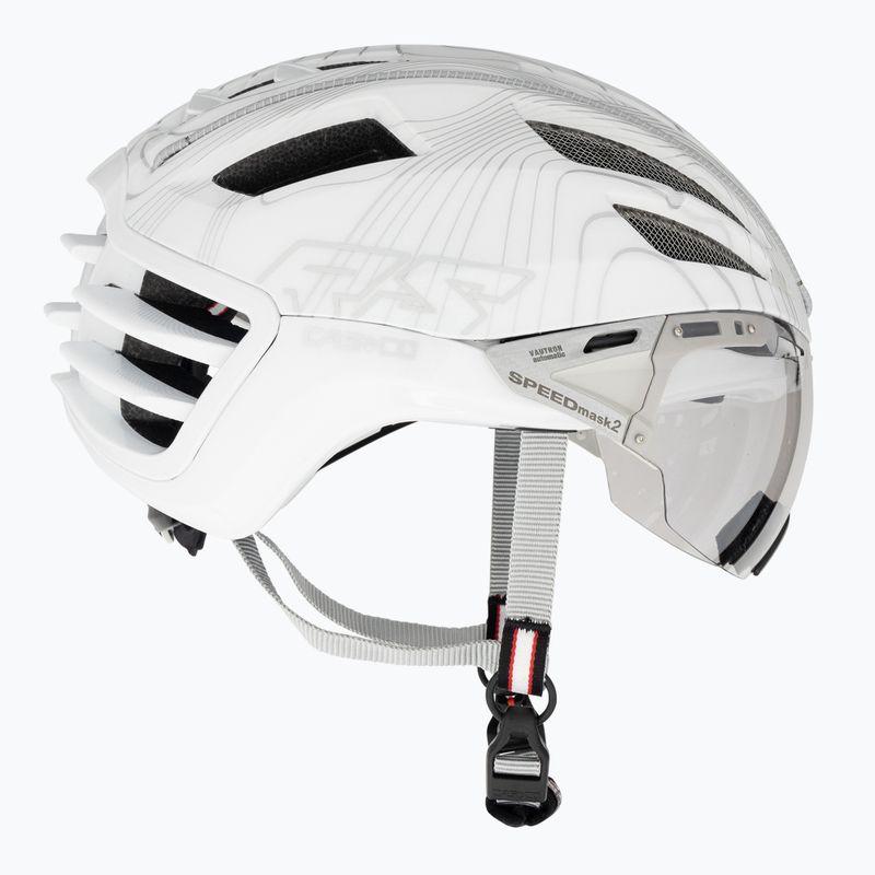 Велосипедна каска CASCO Speedairo 2 RS pure motion white 4