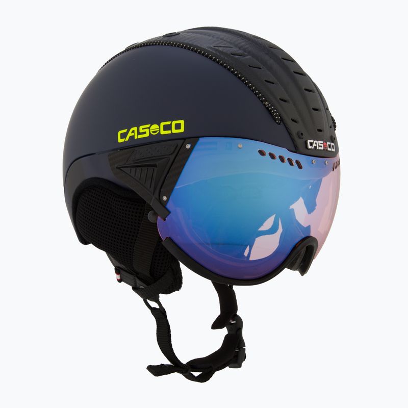 Скиорска каска CASCO SP-2 Photomatic Visor midnight blue