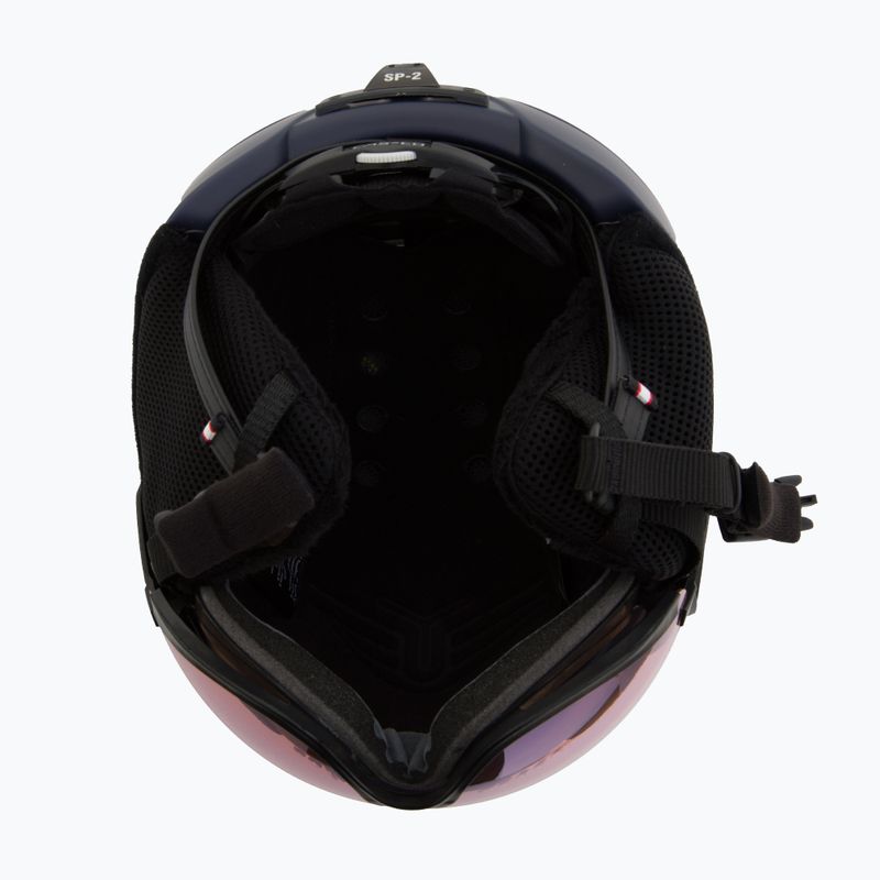 Скиорска каска CASCO SP-2 Photomatic Visor midnight blue 5