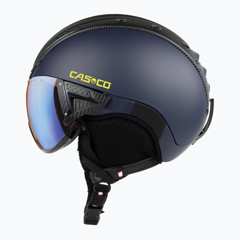 Скиорска каска CASCO SP-2 Photomatic Visor midnight blue 7