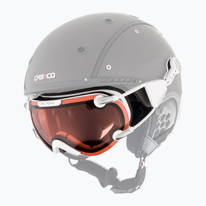 CASCO FX70 Vautron ски очила бели 2