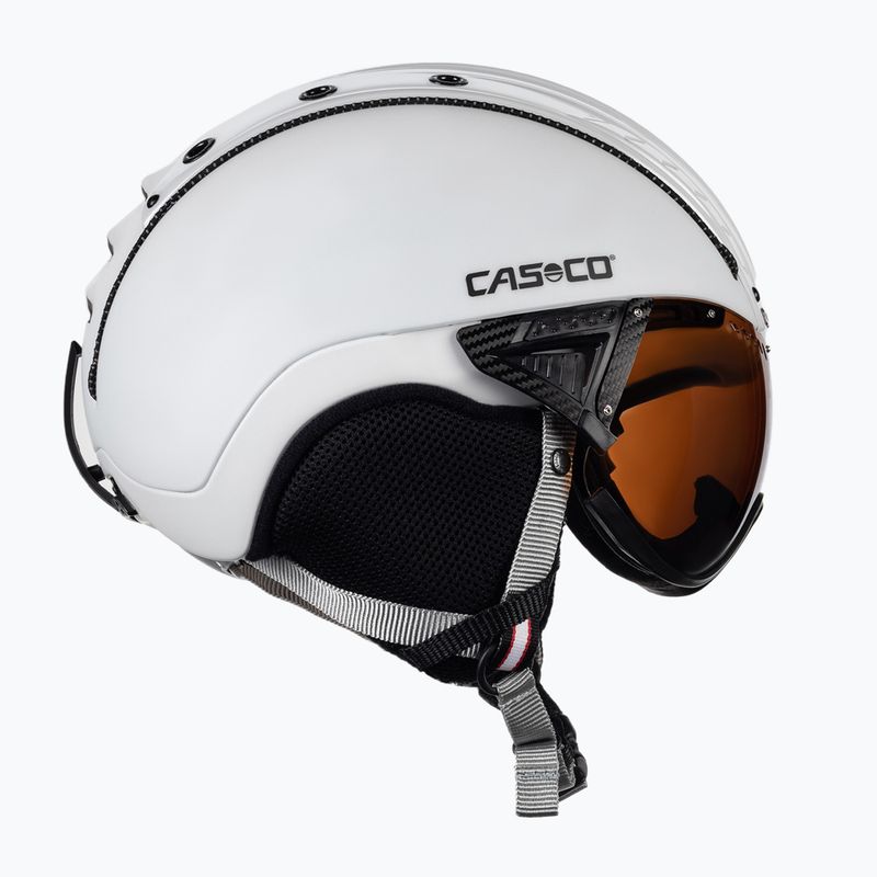 Ски каска CASCO SP-2 Visier бяла 07.3707 4