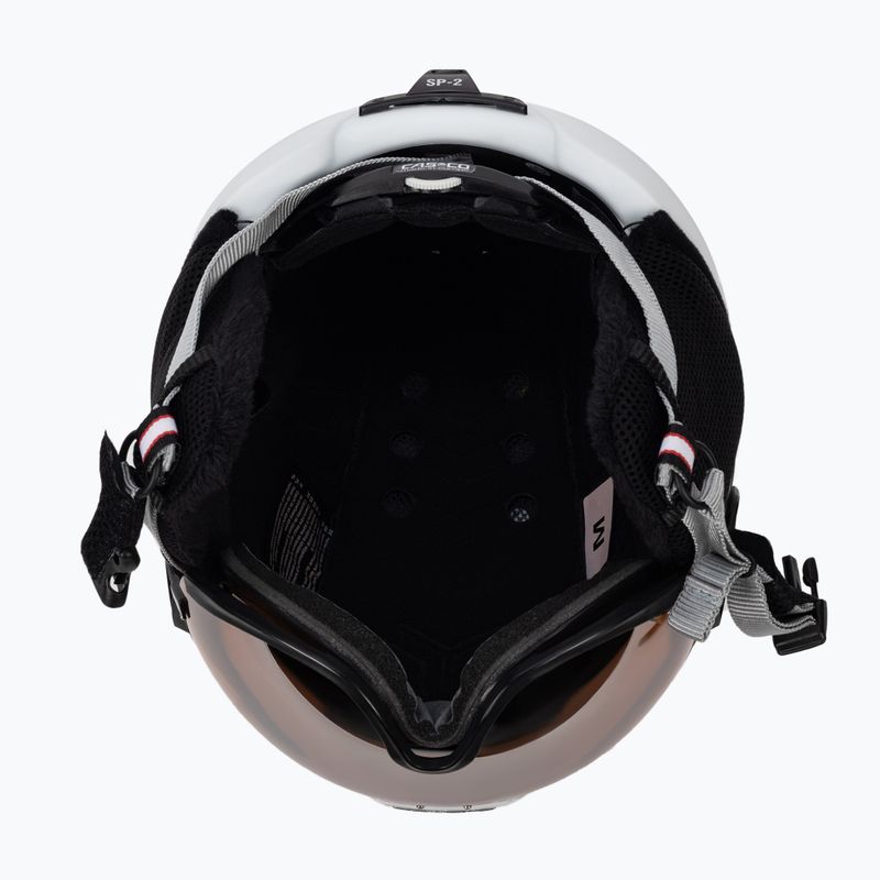 Ски каска CASCO SP-2 Visier бяла 07.3707 5