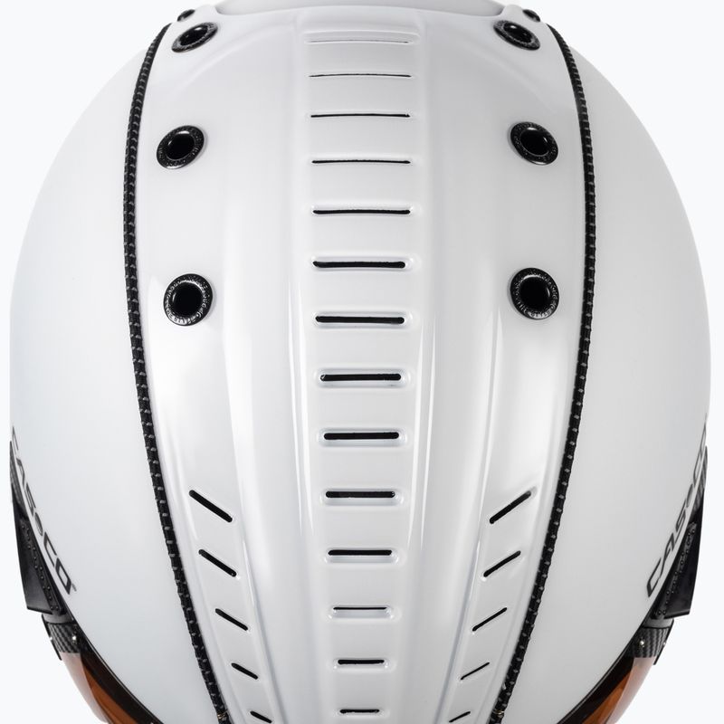Ски каска CASCO SP-2 Visier бяла 07.3707 9