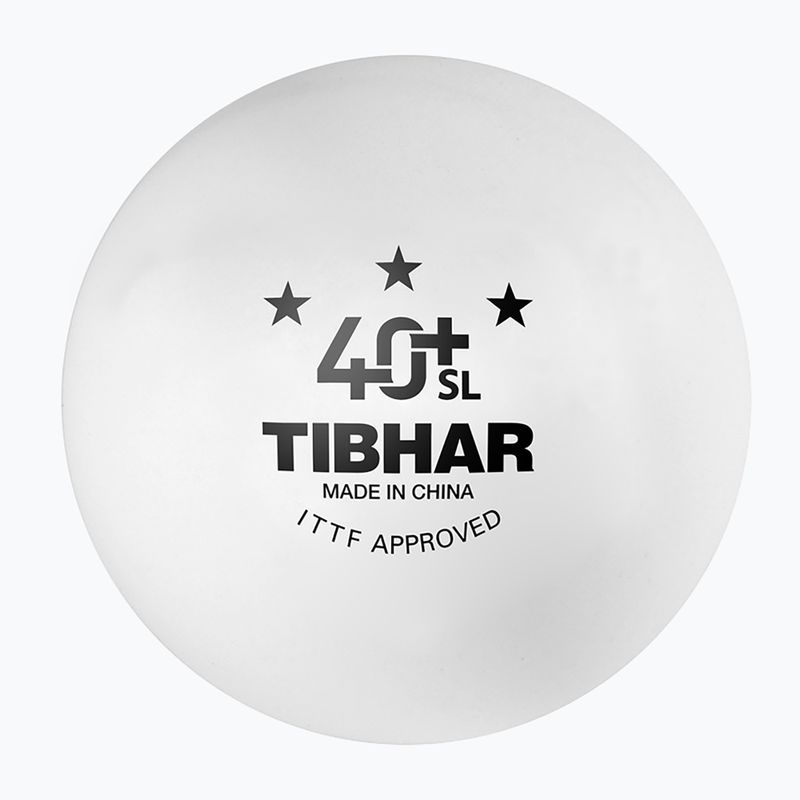 Топчета за тенис на маса Tibhar HHH 40+ SL 3 бр. бели 2