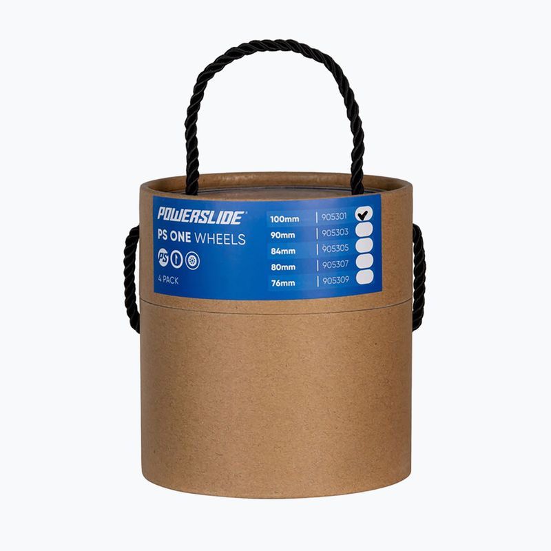 Колела за ролери Powerslide One 100/82A 4 бр. red 3