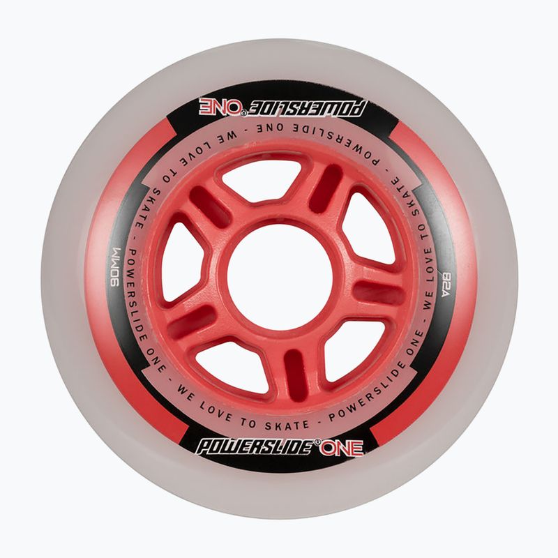 Колела за ролери Powerslide One 90/82A 4 бр. red