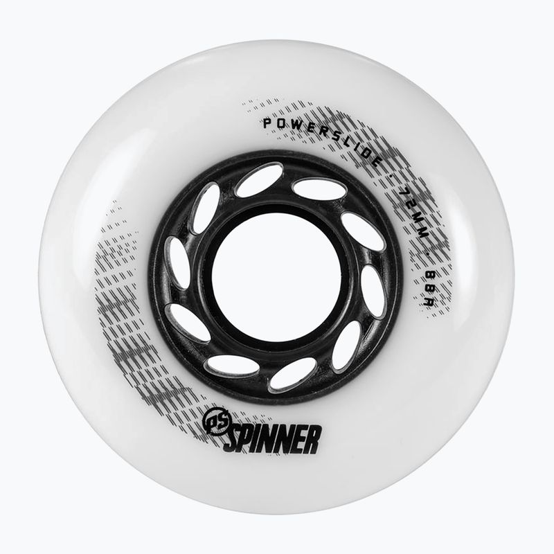 Колела за ролери Powerslide Spinner 72/88A 4 бр. white