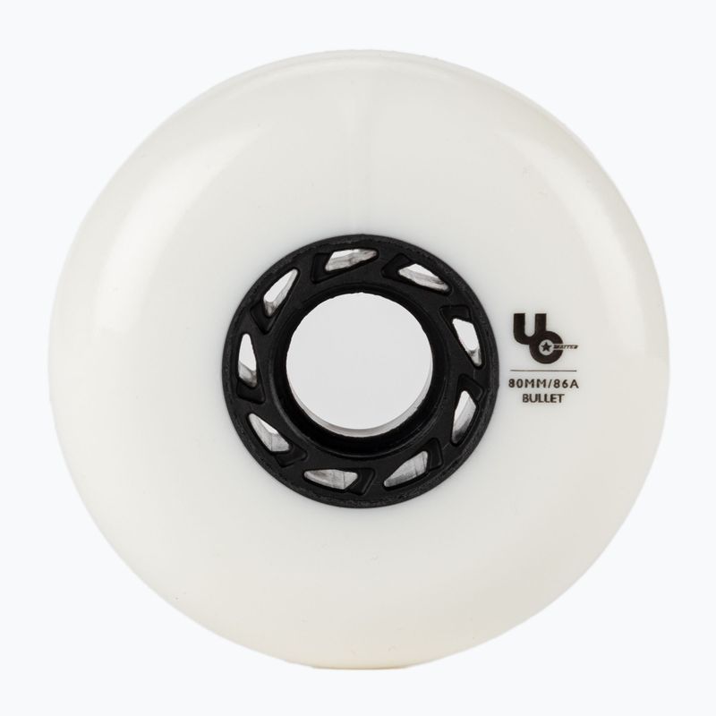 UNDERCOVER WHEELS Team Bullet Radius 80mm/86A 4 бр. бели 406179 2