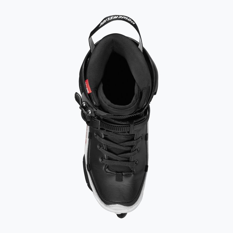 Комбинирани ролери/кънки  Powerslide Tau 90 black/white 4