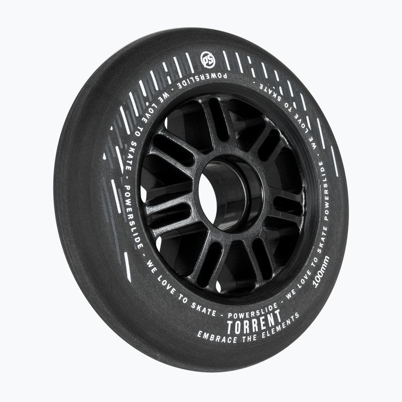 Powerslide Torrent Rain 100 mm/84A колела за ролери 4 бр. черни. 2
