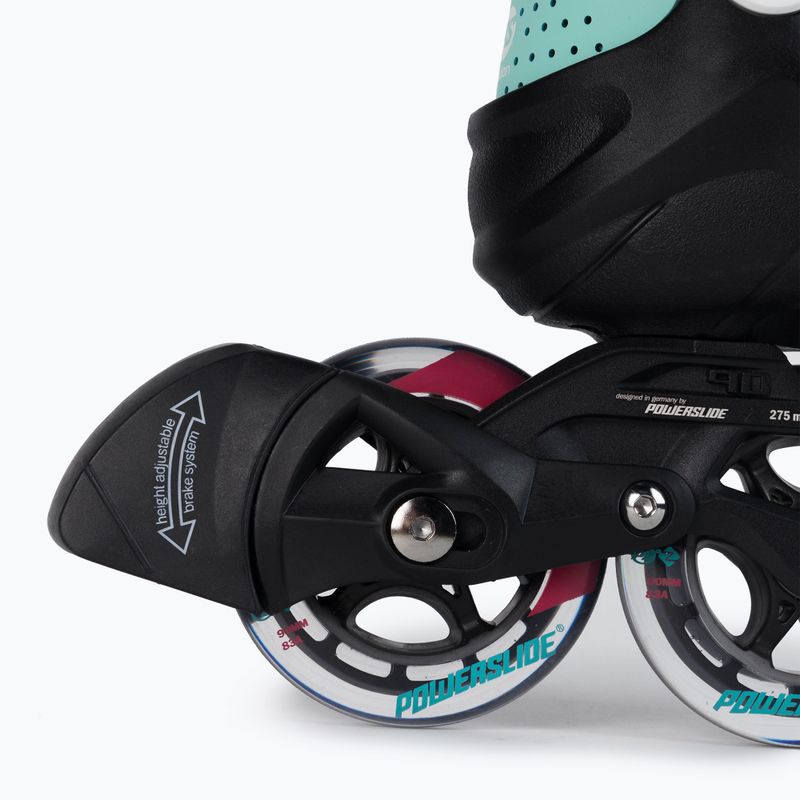 Дамски кънки Powerslide Phuzion Radon Teal 90 black 902011 7