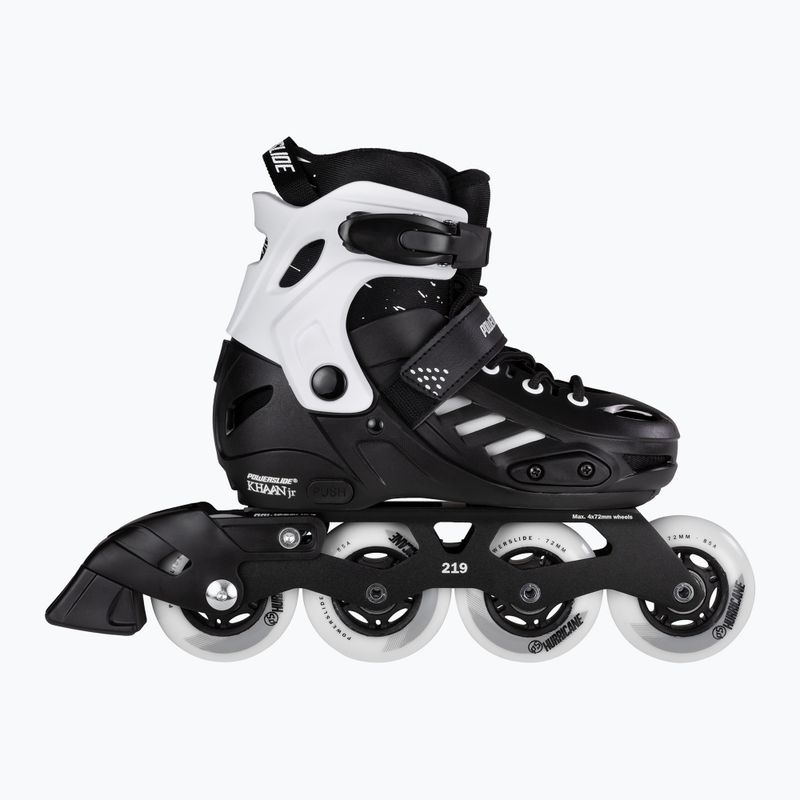 Детски ролкови кънки Powerslide Khaan SQD Jr черни 2