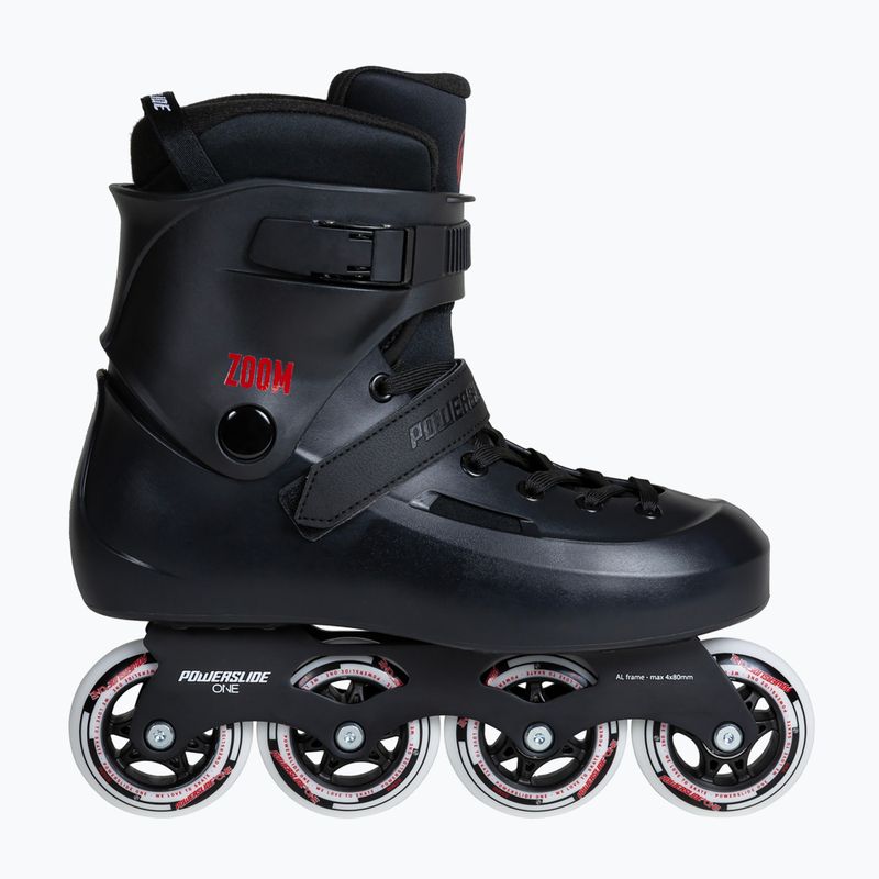 Powerslide Zoom 80 ролкови кънки черни 880256 10