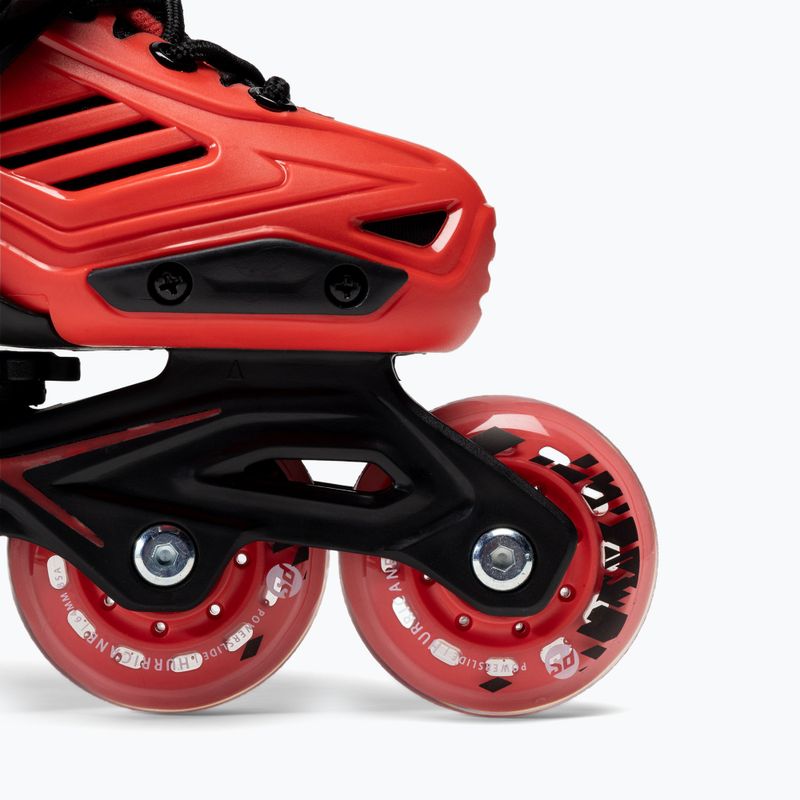 Powerslide Khaan Junior LTD детски ролкови кънки червено/черно 940671 6