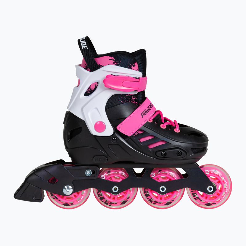 Детски ролкови кънки Powerslide Khaan SQD Jr розови 2